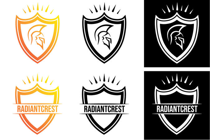 RADIANT CREST LOGO DESIGN